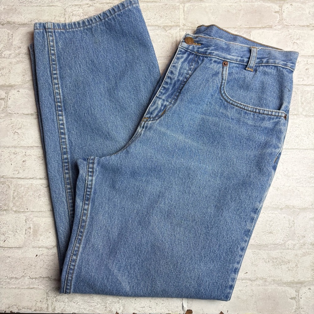 Vintage Pendleton High Rise Straight Blue Jeans Women's Size 12😍